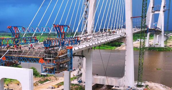 Diario HOY | El Puente de la Bioceánica se encuentra a poco de conectar a ambas márgenes