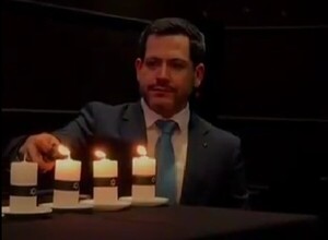 Popular / El diputado RaúlLatorre honró a judíos asesinados por el régimen nazi