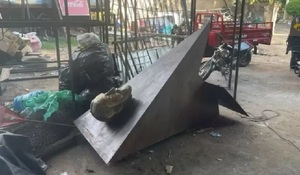 Polémica en San Bernardino por retiro de busto histórico