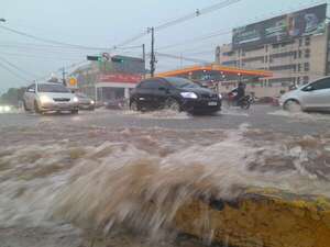 ¡Atención con los raudales! Conocé los puntos críticos de Asunción - Nacionales - ABC Color