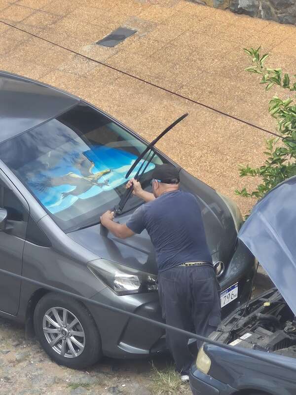 Robo de accesorios de autos en Asunción - Crónicas Ciudadanas - ABC Color