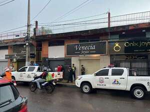 Video: reportan segundo asalto a joyería de Luque en apenas dos semanas - Policiales - ABC Color
