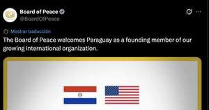 La Nación / La Junta de Paz presidida por Trump dio la bienvenida a Paraguay como miembro fundador