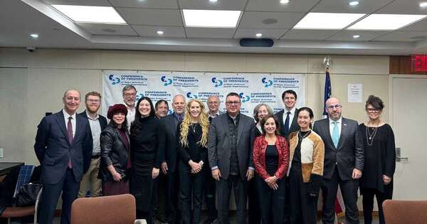 Diario HOY | Embajador paraguayo se reúne con organizaciones judías en Nueva York