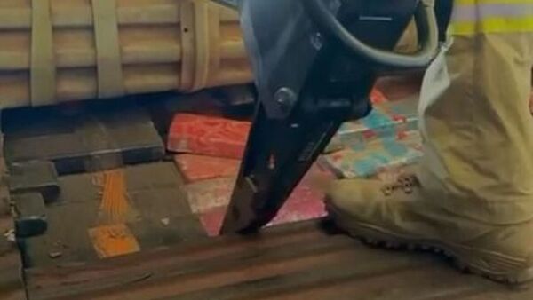 Hallan marihuana en un vehículo durante control en el Puente de la Amistad