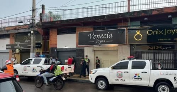 Otra joyería luqueña fue blanco de asaltantes