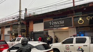 Encapuchados asaltan otra joyería en Luque en menos de un mes en Luque