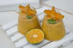 Smoothie de naranja, limón, y carambola: las vitaminas y el sabor que necesitás - Gastronomía - ABC Color