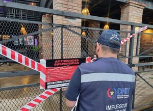 DNIT cierra conocido local en Asunción, Luque y Fernando