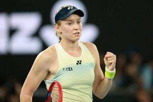 Rybakina sacó boleto a la final del Abierto de Australia tras un tie-break de infarto