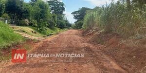 MUNICIPALIDAD DE CAMBYRETÁ EJECUTA MEJORAS VIALES EN LA AMISTAD Y CAMPICHUELO