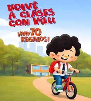Ya está en marcha “De vuelta a clases con Vilu” con 70 premios de Hildebrand