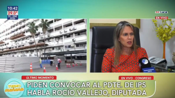 Ante pésimo servicio y asegurados fallecidos por falta de insumos en IPS: diputada pide convocar a su titular