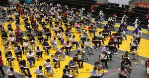 La Nación / Realizaron examen de ingreso a la Universidad Politécnica Taiwán-Paraguay para el ciclo 2026