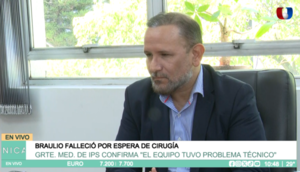 Jefe médico de IPS confirma fallas en equipo técnico tras la muerte de Braulio | Unicanal