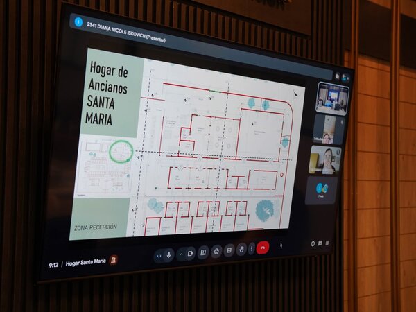 UNAE entrega anteproyecto para nuevo Hogar de Ancianos Santa María