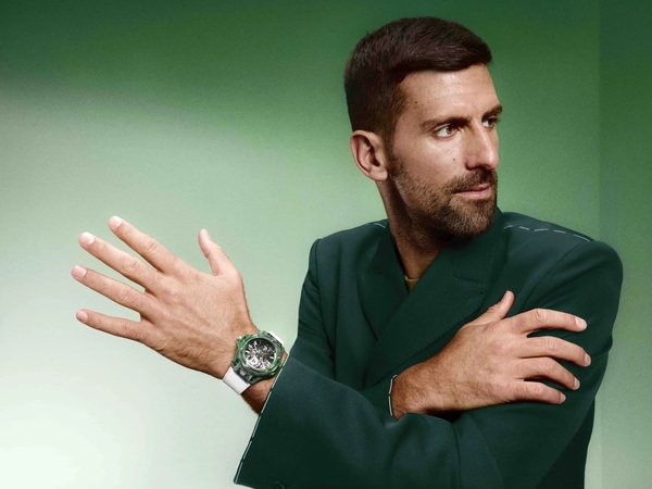 Djokovic inspira el nuevo reloj de Hublot, un homenaje al mejor tenista de la historia