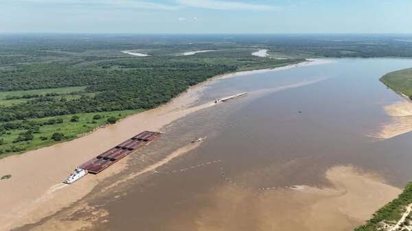 Intensifican dragado en la confluencia del río Bermejo con el río Paraguay - Economía - ABC Color