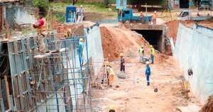 La Nación / La ministra Claudia Centurión verificó avance de obras en Central