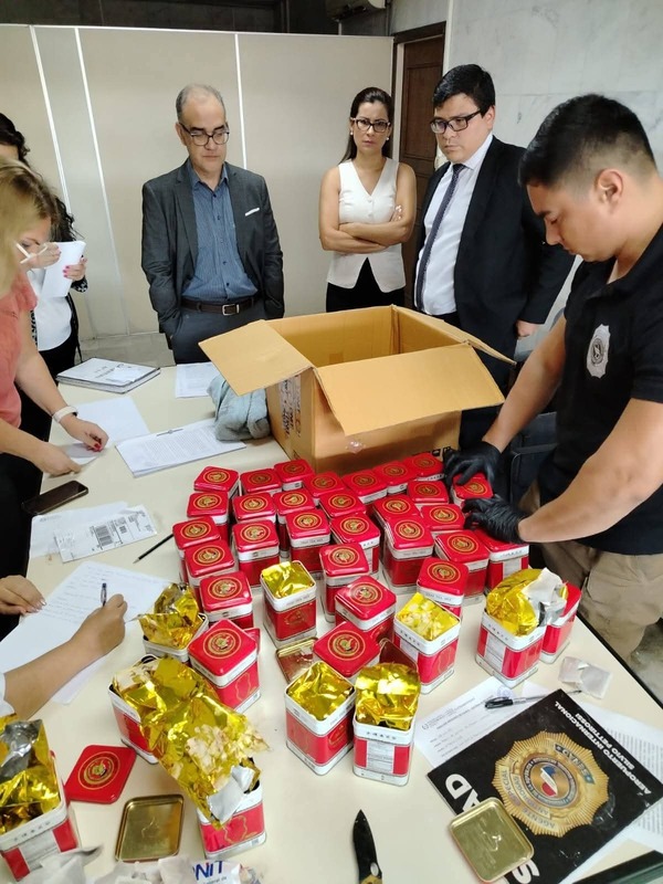 Detectan marihuana en encomienda proveniente de Tailandia