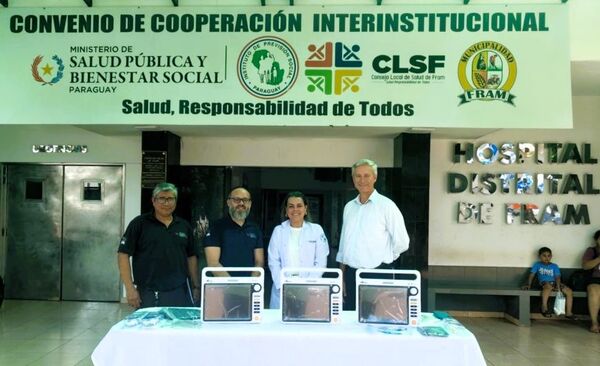 Hospital Distrital de Fram recibe nuevos monitores multiparamétricos