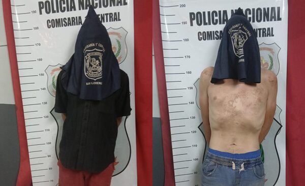 Robo, persecución y recuperación de automóvil en Capiatá - trece