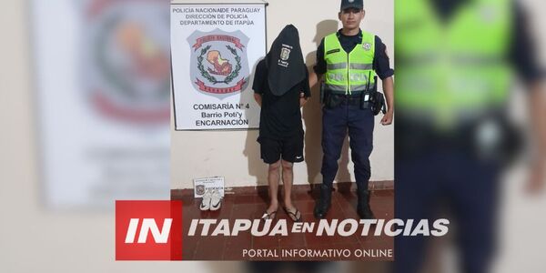 HURTÓ UN BOTÍN DE FÚTBOL Y TERMINÓ TRAS LAS REJAS 