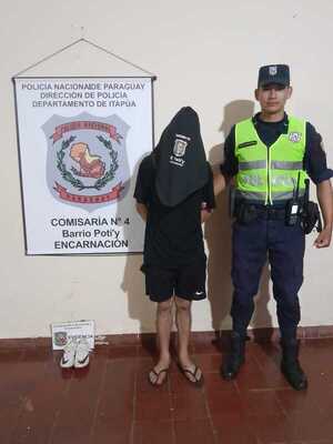 Cámaras de seguridad fueron clave para la detención de sospechoso por hurto