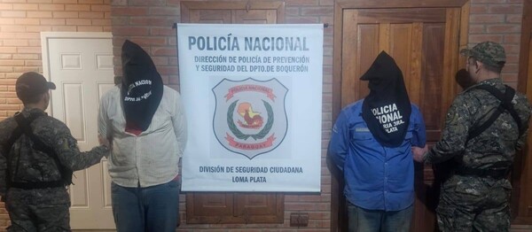 Operativos consecutivos por hurto agravado culminaron con dos detenidos en Boquerón