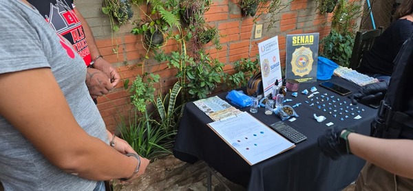 SENAD desmantela presunto foco de microtráfico y detiene a dos hermanos en Capiatá