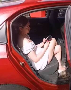 [VIDEO] Guyryry entre chofer de plataforma y pasajera que no quiso bajarse