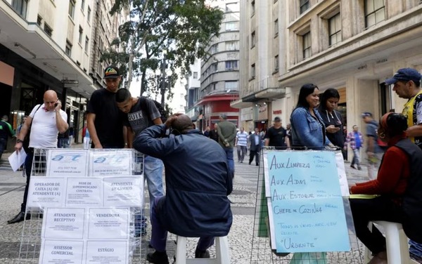 Brasil generó la menor cantidad de empleos formales desde la pandemia