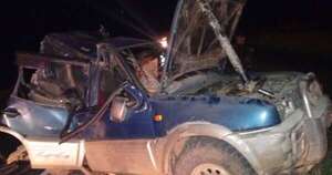 La Nación / Chaco: madre e hijo pierden la vida tras un violento choque