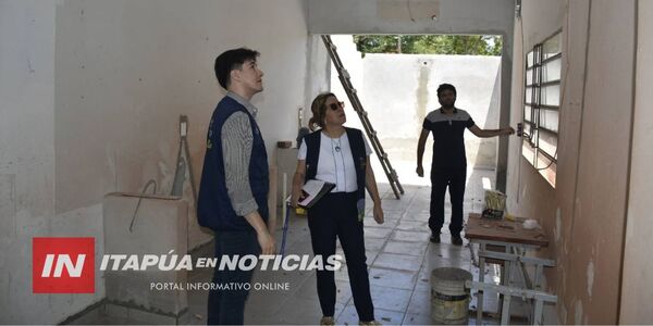 REFACCIONES EN ESCUELAS DE ITAPÚA MEJORAN COMEDORES Y COCINAS