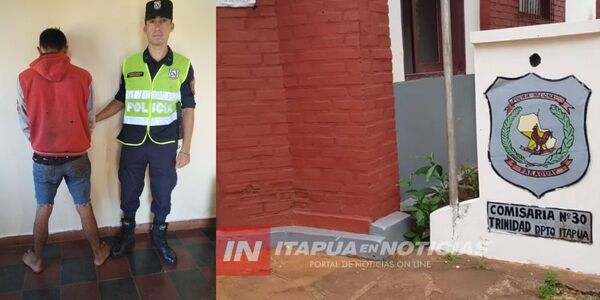 DETIENEN A JOVEN POR INCUMPLIMIENTO DE PRISIÓN DOMICILIARIA EN TRINIDAD