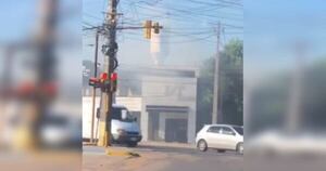 La Nación / Incendio dejó cuantiosos daños materiales en casino de Ñemby