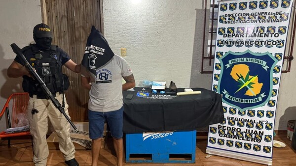 Detienen a presunto miembro del PCC durante un operativo en asentamiento de PJC