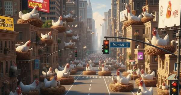 La Nación / ¿Por qué las gallinas cacarean después de poner un huevo?