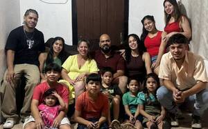 Papis de 13 hijos, y uno en camino