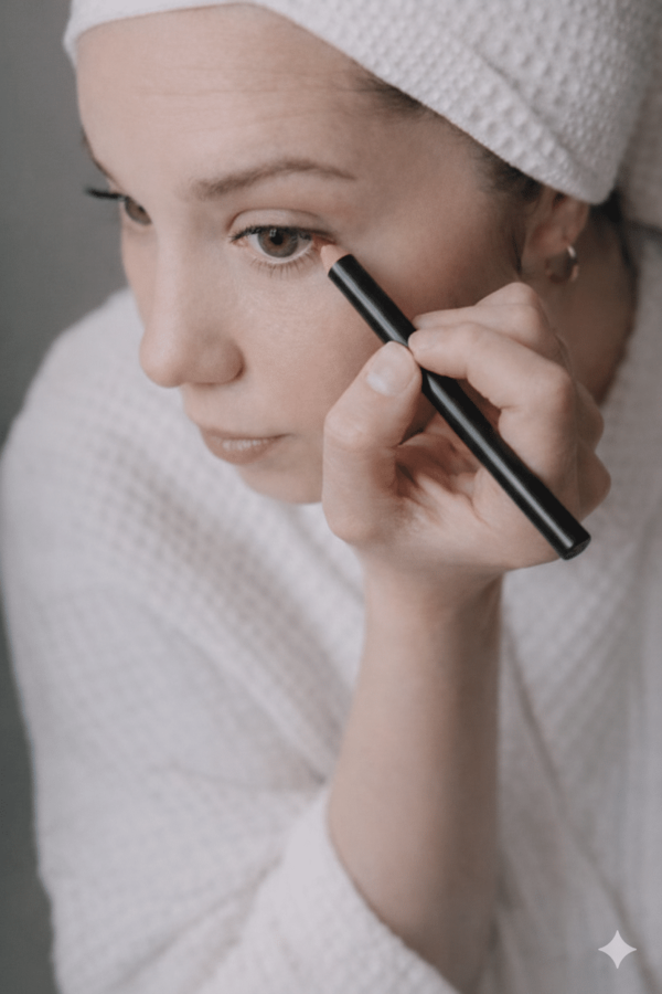 Lápiz de ojos rojizo: El secreto para neutralizar ojeras