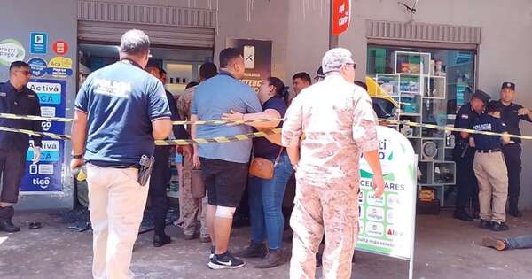 La Nación / Un asalto y tiroteo dejan 2 fallecidos