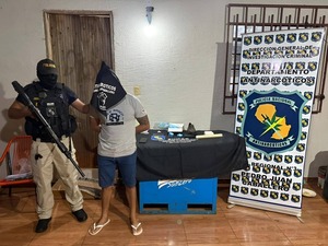 Cae presunto miembro del PCC en operativo en Amambay