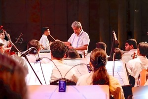 ONAMP: Concierto en homenaje a San Blas en Plaza Italia