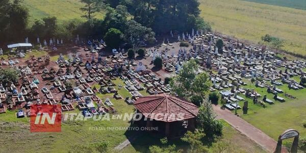 MUNICIPALIDAD DE HOHENAU PLANIFICA TRABAJOS DE LIMPIEZA EN EL CEMENTERIO