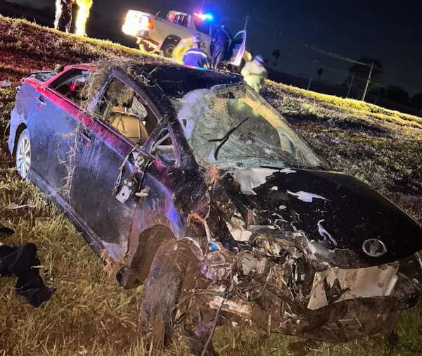 Tres personas que iban en una moto mueren en un fuerte choque en la ruta PY02 - ABC en el Este - ABC Color
