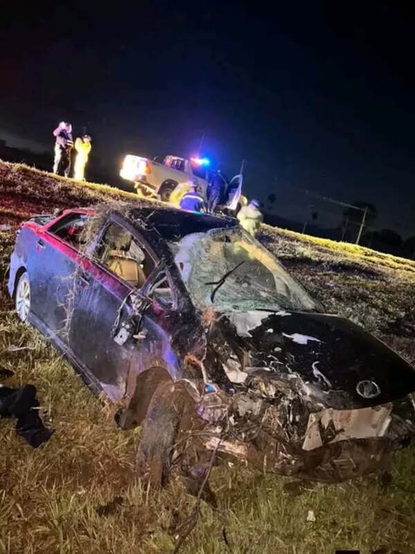 Mueren tres ocupantes de una moto tras choque en Minga Guazú - trece