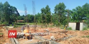 AVANZAN LAS OBRAS DE AMPLIACIÓN EN LA ESCUELA BÁSICA Nº 1439 DE NUEVA ALBORADA