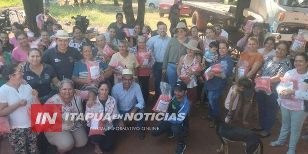 APOYO DIRECTO A LA PRODUCCIÓN FAMILIAR EN SAN PEDRO DEL PARANÁ