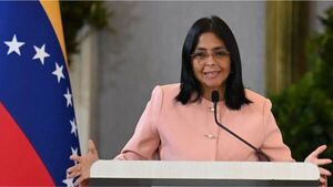 Delcy Rodríguez anunció una ley de amnistía general