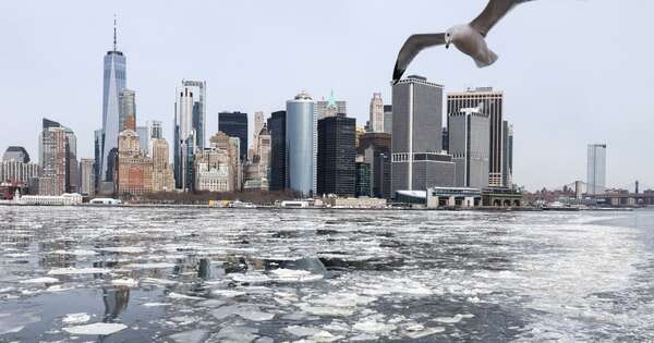 La Nación / Gran tormenta de nieve con la que amaneció este domingo EE. UU. se extiende hacia el sureste